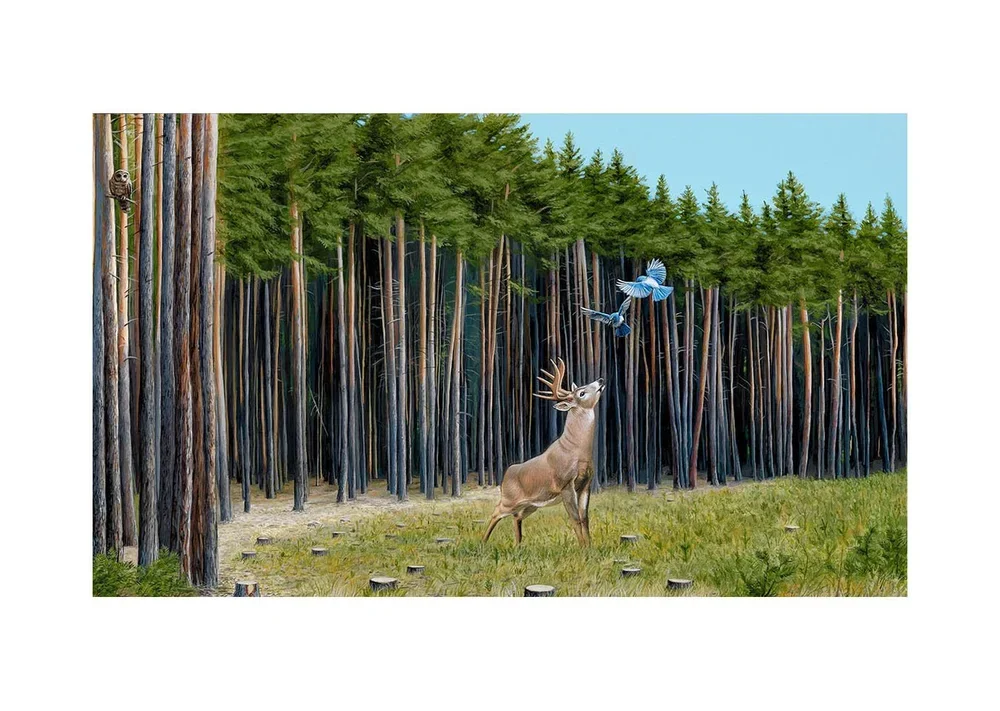 Josh Keyes 'The Messengers' Print Release Details