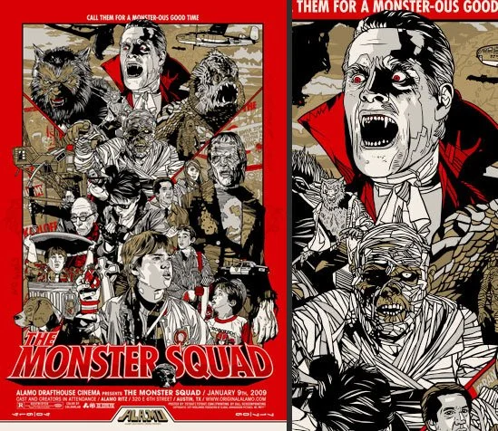 Tyler Stout 'The Monster Squad' Print Release Details
