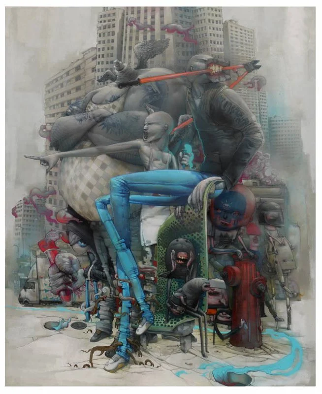 Bom K 'La Limite / Large Scale' Print Available