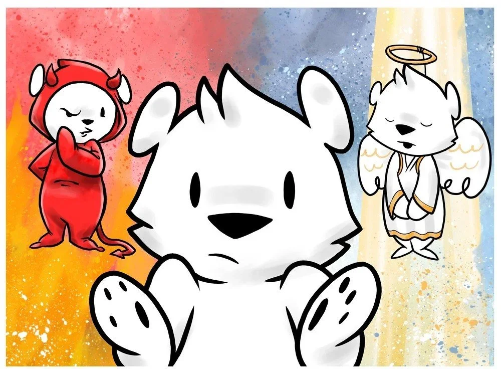 Philip Lumbang 'Shrug' Prints Available