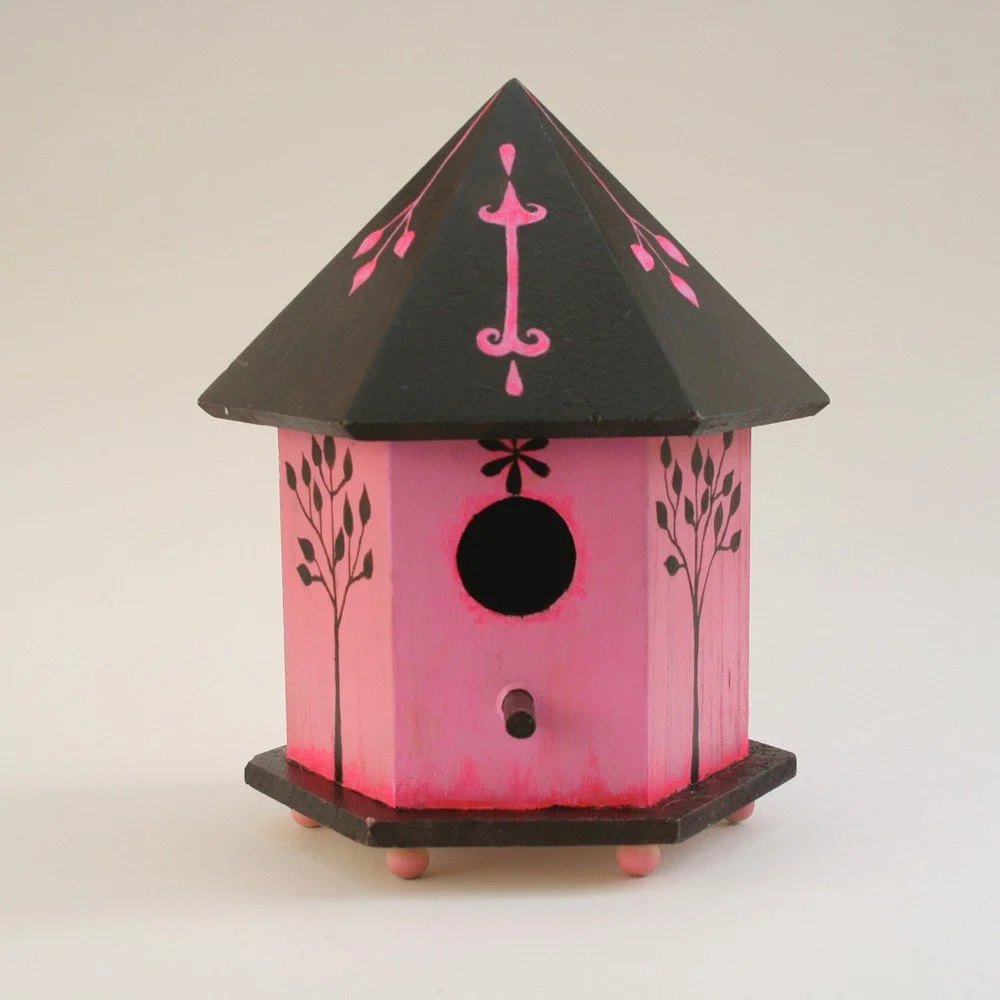 Lisa Congdon's 'Birdhouses' + Fabric Available