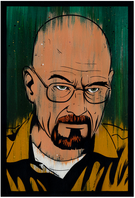 Michael Latimer 'Walter White' Print Available