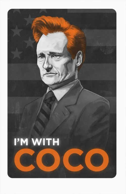 Mike Mitchell 'I'm With Coco' Artwork + 'Icons' Print Available