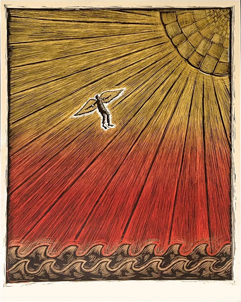 Dan Grezca 'Staring At The Sun' Print Available