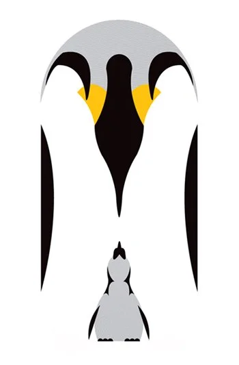 Mike Klay 'Emperors Son' aka Charley Harper 'Brrrthday' Print Available