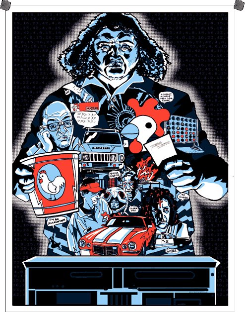 Tim Doyle 'Hurleys Curse' LOST Print Released