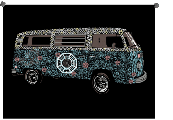 Methane Studio Lost 'Dharma Van' Print Release Details
