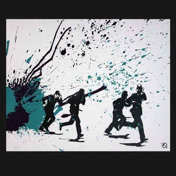 Justin Atallian 'Fire With Fire' Print Available