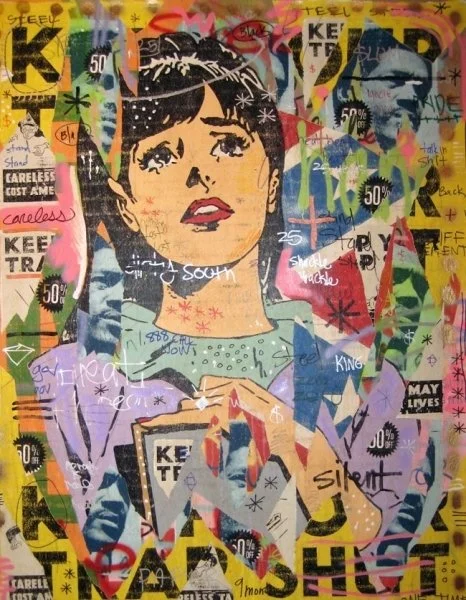 Greg Gossel 'Just A Joke', 'Gold 2' + 'Face Life In Pink' Originals Available