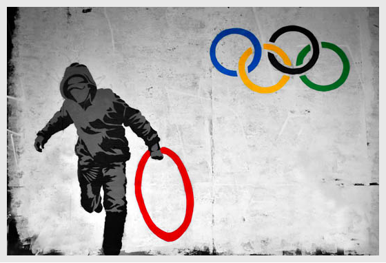 Criminal Chalkist '100 Yard Dash' Print Available