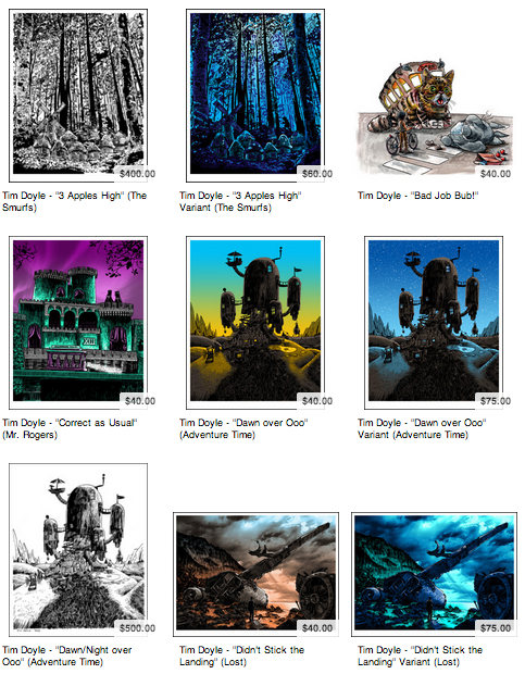 Tim Doyle 'Unreal Estate 3' Prints Available NOW