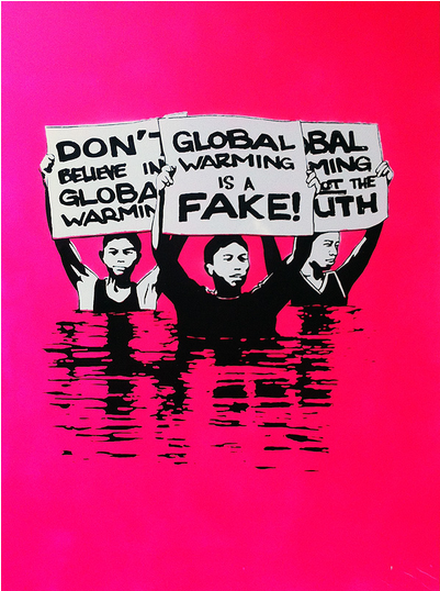 Sebastian Bentler 'Not About Global Warming' Prints Available