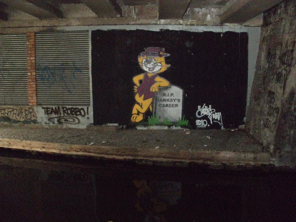 Robbo Hits Banksy Again R.I.P Banksy...