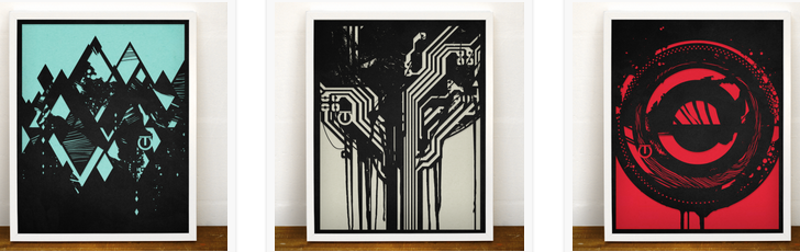 TES One 'Great Heights', 'Branch Circuit' + 'Event Horizon' Prints Available