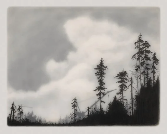 Brookes Salzwedel 'Almost Jurassic', 'Nest High', 'Station Texas' + 'Raydist Alaska' Prints Available