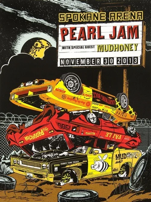 Faile 'Pearl Jam' Spokane Gig Poster Release Details