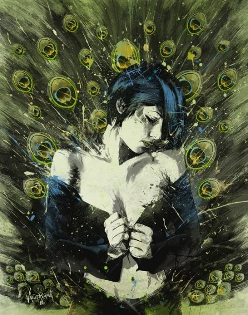 JP Valderrama 'Black Pea' Print Available