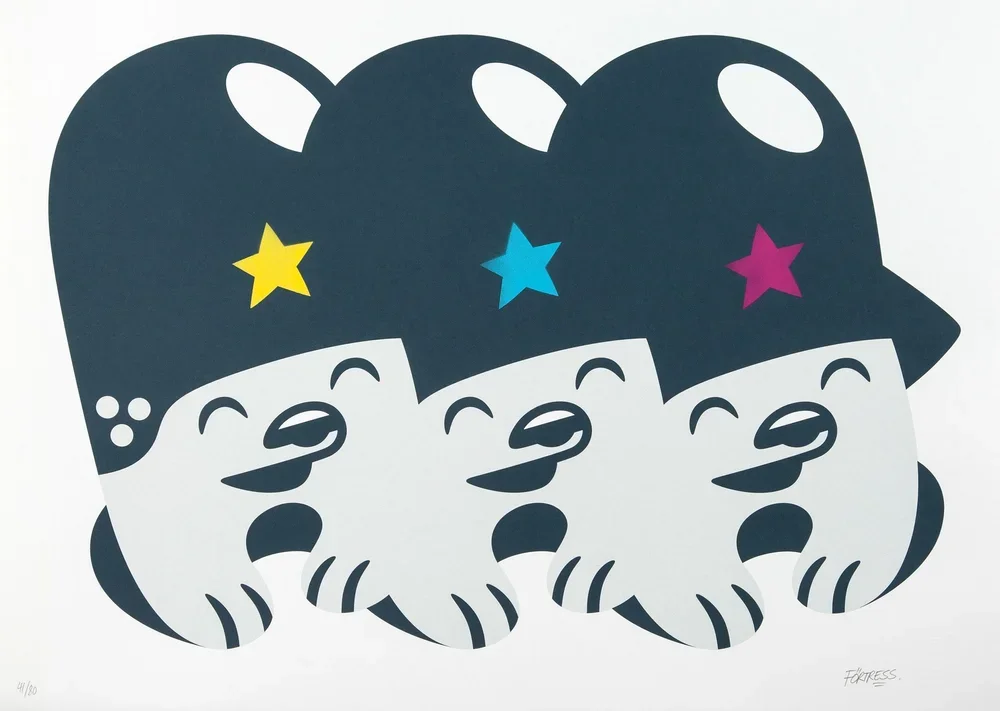 Flying Fortress 'Melange A Troops' Print Available