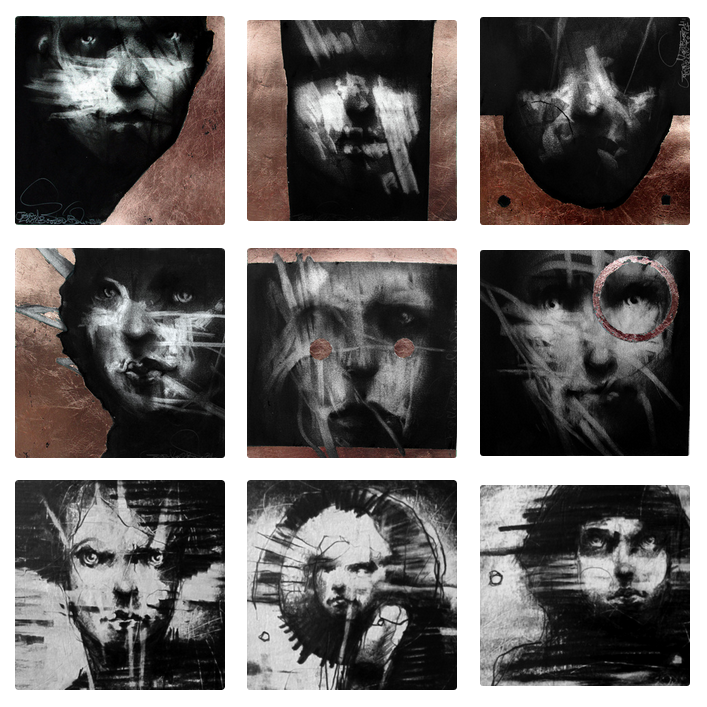 Joseph Loughborough Copper + Graphite Originals Available