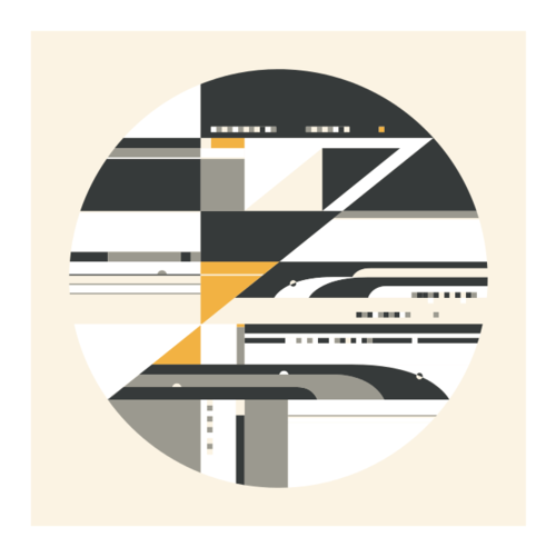 Rubin 'Sleeping Village' Print Available