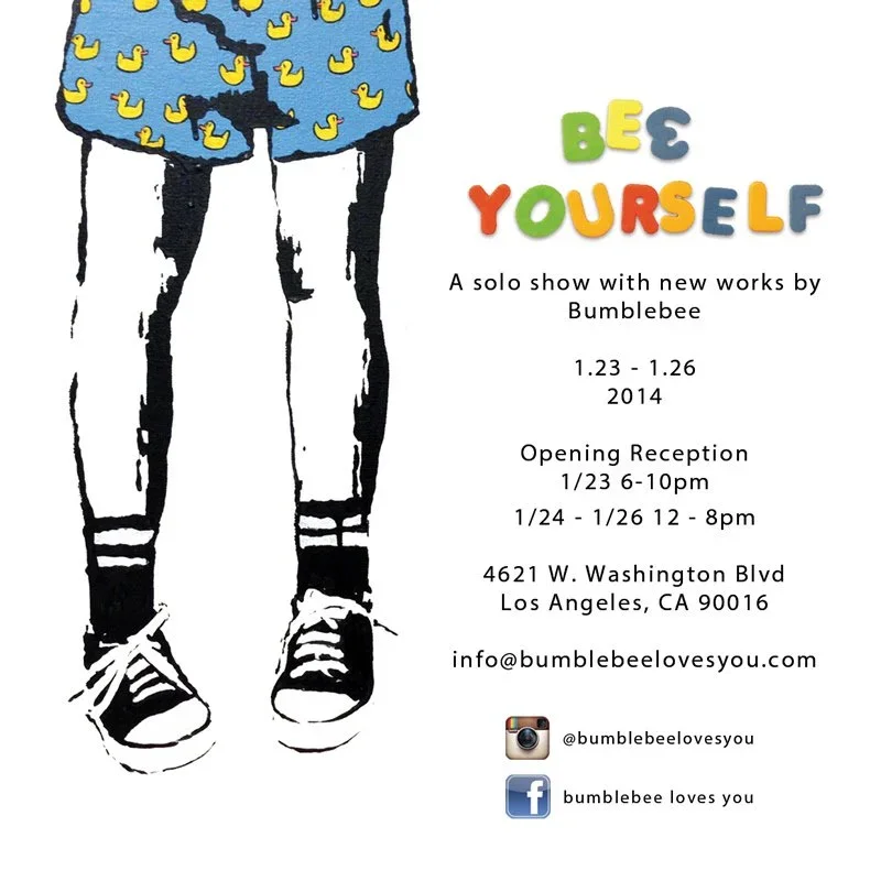 Bumblebee 'Bee Yourself' Art Show Details