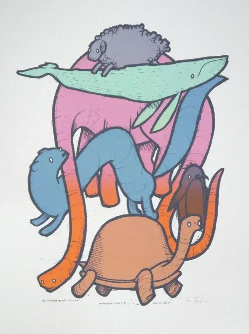 Jay Ryan 'Family Crest' Print Available