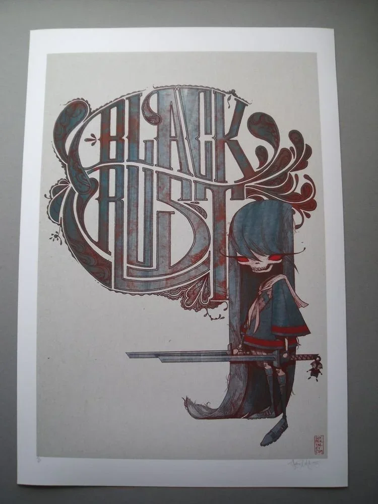 Guy McKinley 'Black Rust' Print Available