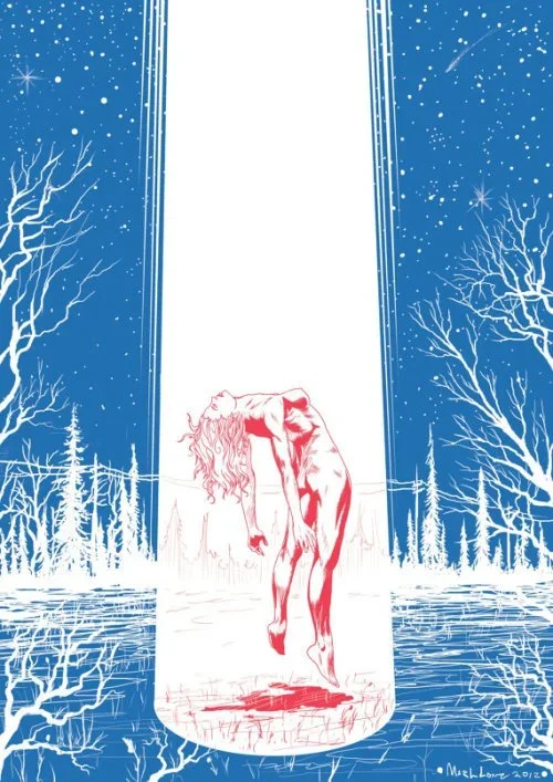 Mark Lone 'Lightbeam' Print Available
