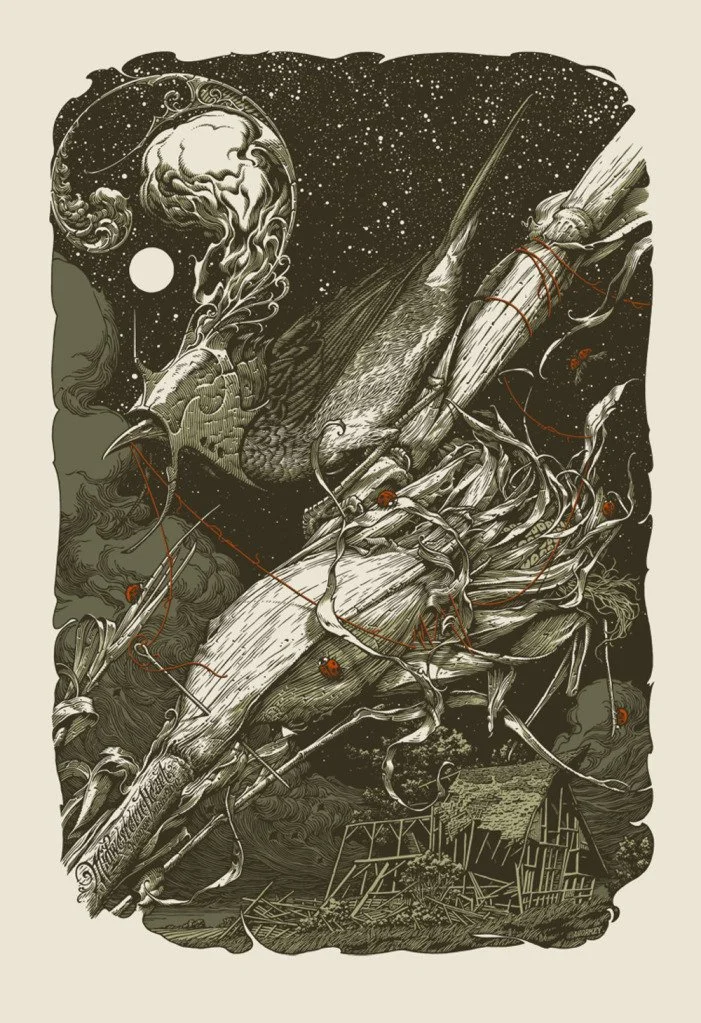 Aaron Horkey 'Midwestern Heart' Print Release Details