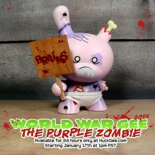 Huck Gee 'Purple Zombie' Dunny Release Details