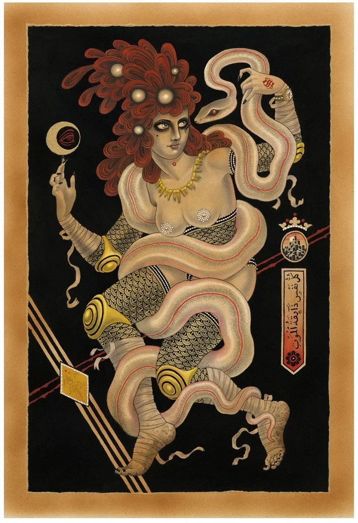 Christopher Askew 'Saggezza' Print Available