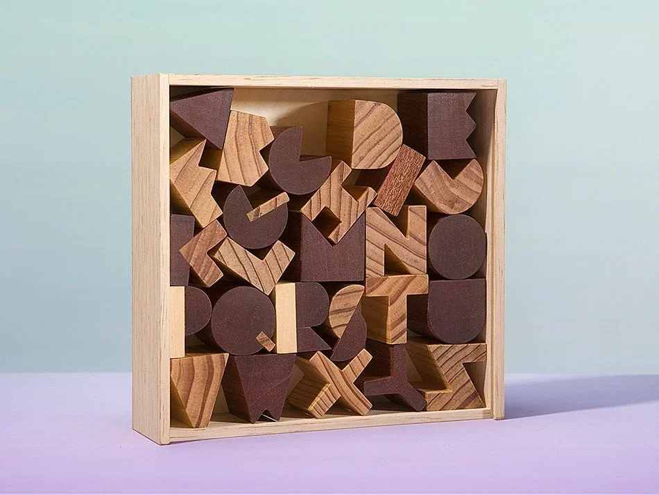 Colossal Wood 'Alphabet Blocks' Available