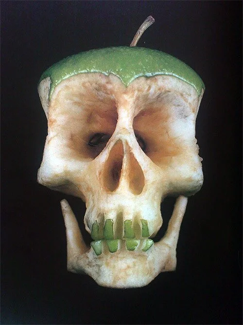 Dmitri Tsykalov AMAZING Fruit And Vegetable Skullptures