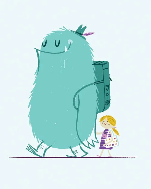 Invisible Creature 'Big Day' Print Available