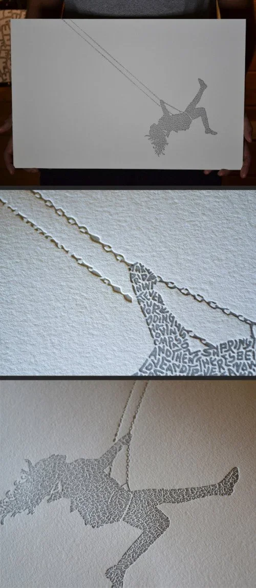 Tekst 'Fill It' Print Available