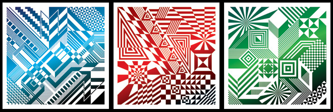 Matt W. Moore 'OP-GEO' Poster Set Available