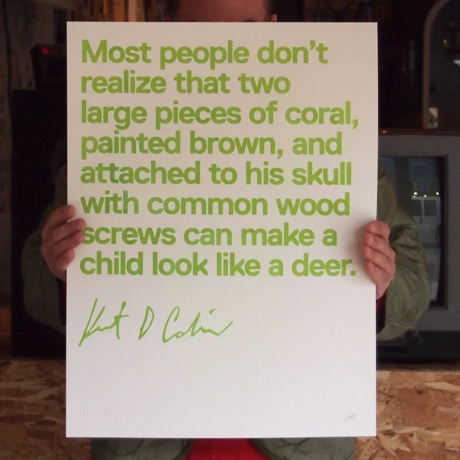 Chris Ritter 'What You Don't Realize' Print Available