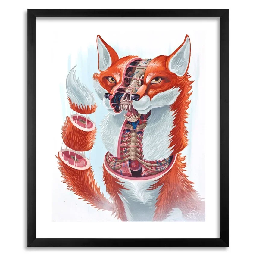 Nychos 'Dissection Of A Fox' Print Release Details