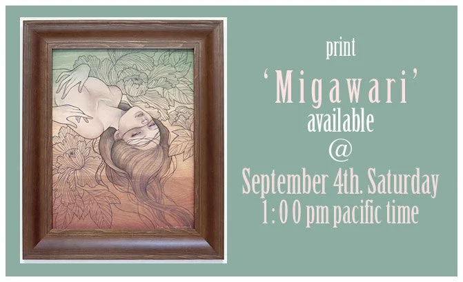 Audrey Kawasaki 'Migawari' Print Release Details