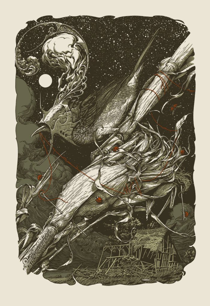Aaron Horkey 'Midwestern Heart' Print SNEAK PEEK
