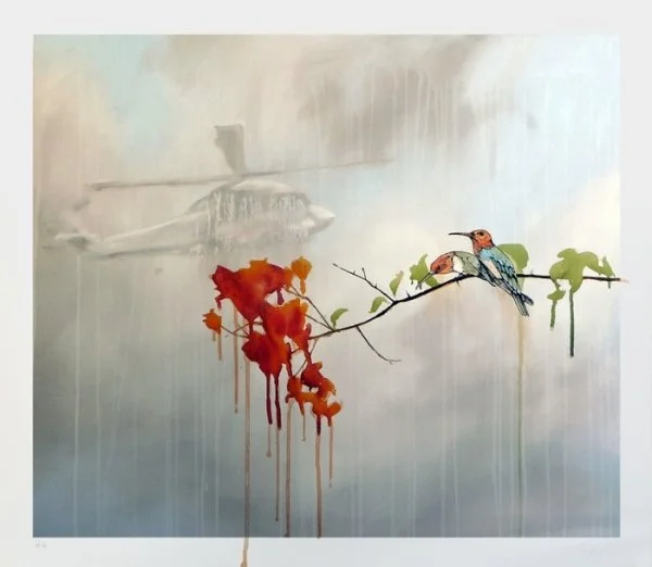 Sage Vaughn 'Ruby Throats' Print Available