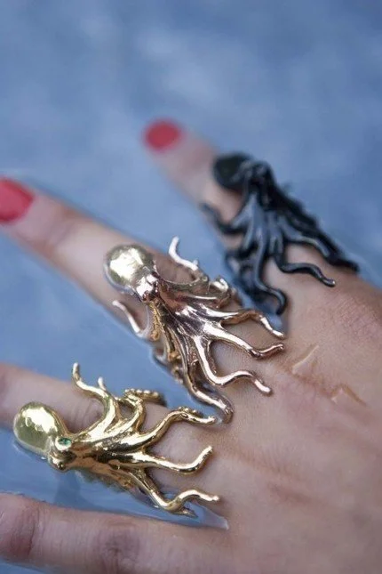 Rabidfox Rosy 'Octopus' Ring Available