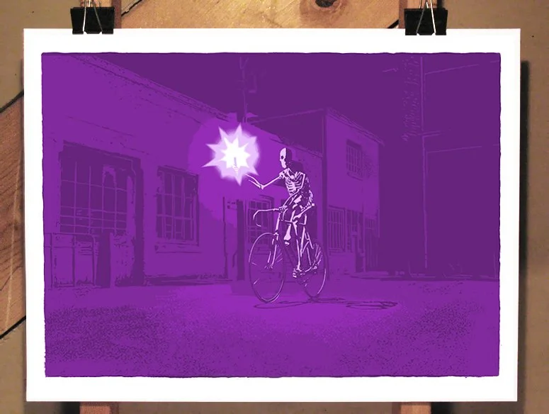 Anthony Cozzi/Snowblinded 'Road Flare' Print Available