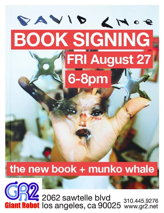 David Choe Book Signing In L.A.