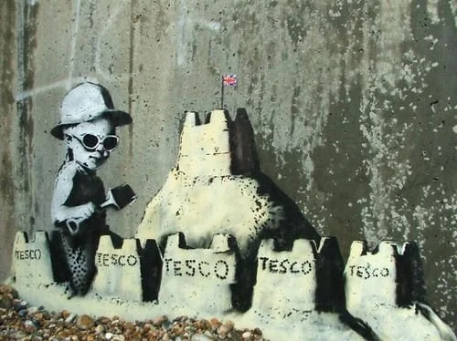 New Banksy 'Tesco Sand Castle' In Hastings?