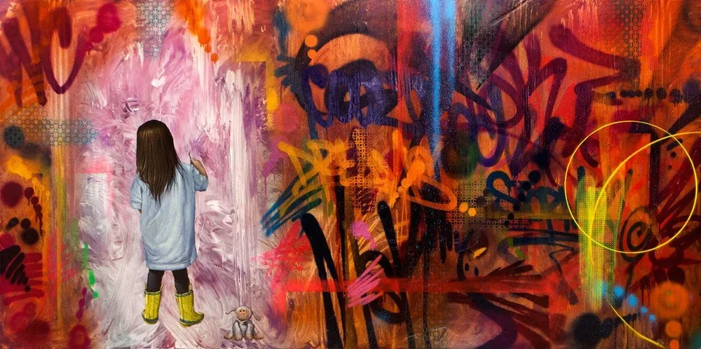 Risk + Nathan Ota 'Stormy' Collab Print Available