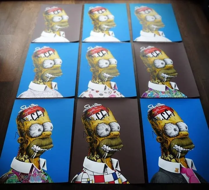 Pez 'D'oh!' Homer Simpson Variant Print SNEAK PEEK