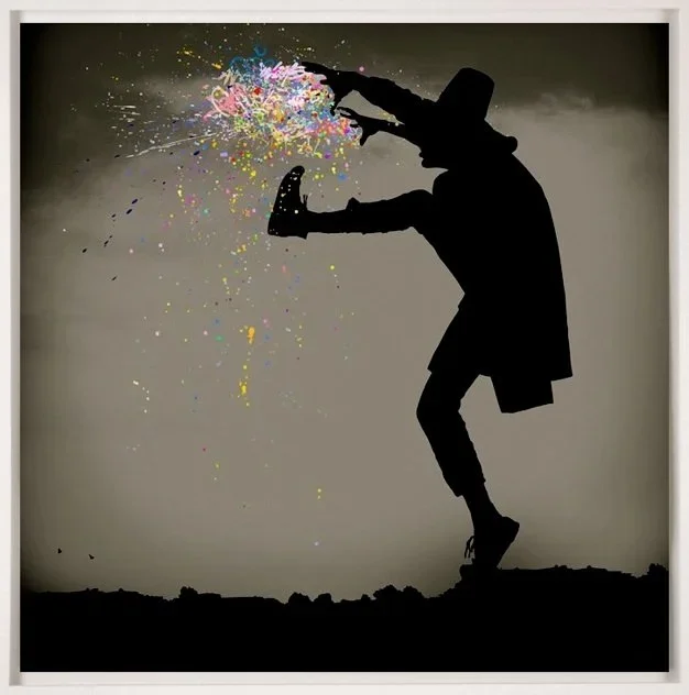 Kenny Random 'We Are Coming' (Gray) HPM Print Available TODAY at 3pm EST