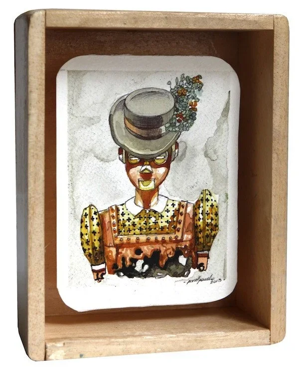 Pixelpancho 'Portrait 1' Original Available