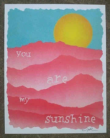 Ian K Millard 'Sunshine' Print Available